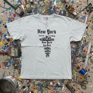 Richardson New York Graphic Tee Heather Grey Regular